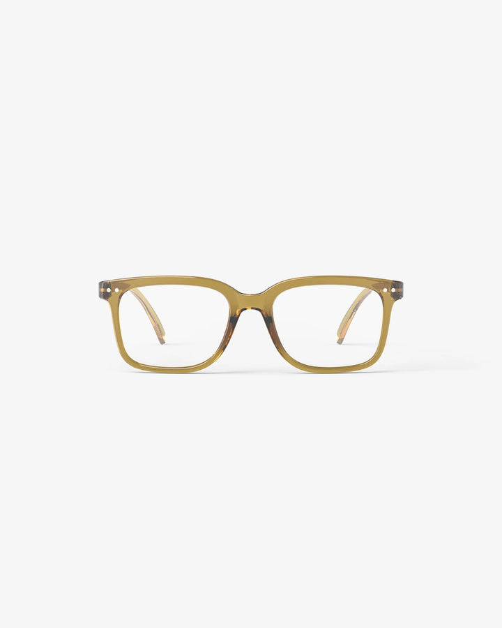 Reading Glasses #L The Big One - Golden Green - نظارات