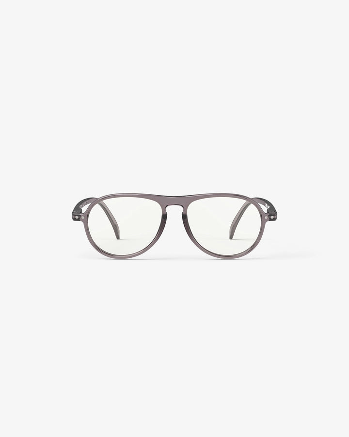 Screen Glasses #K Aviator Bold - Electronic Grey - نظارات