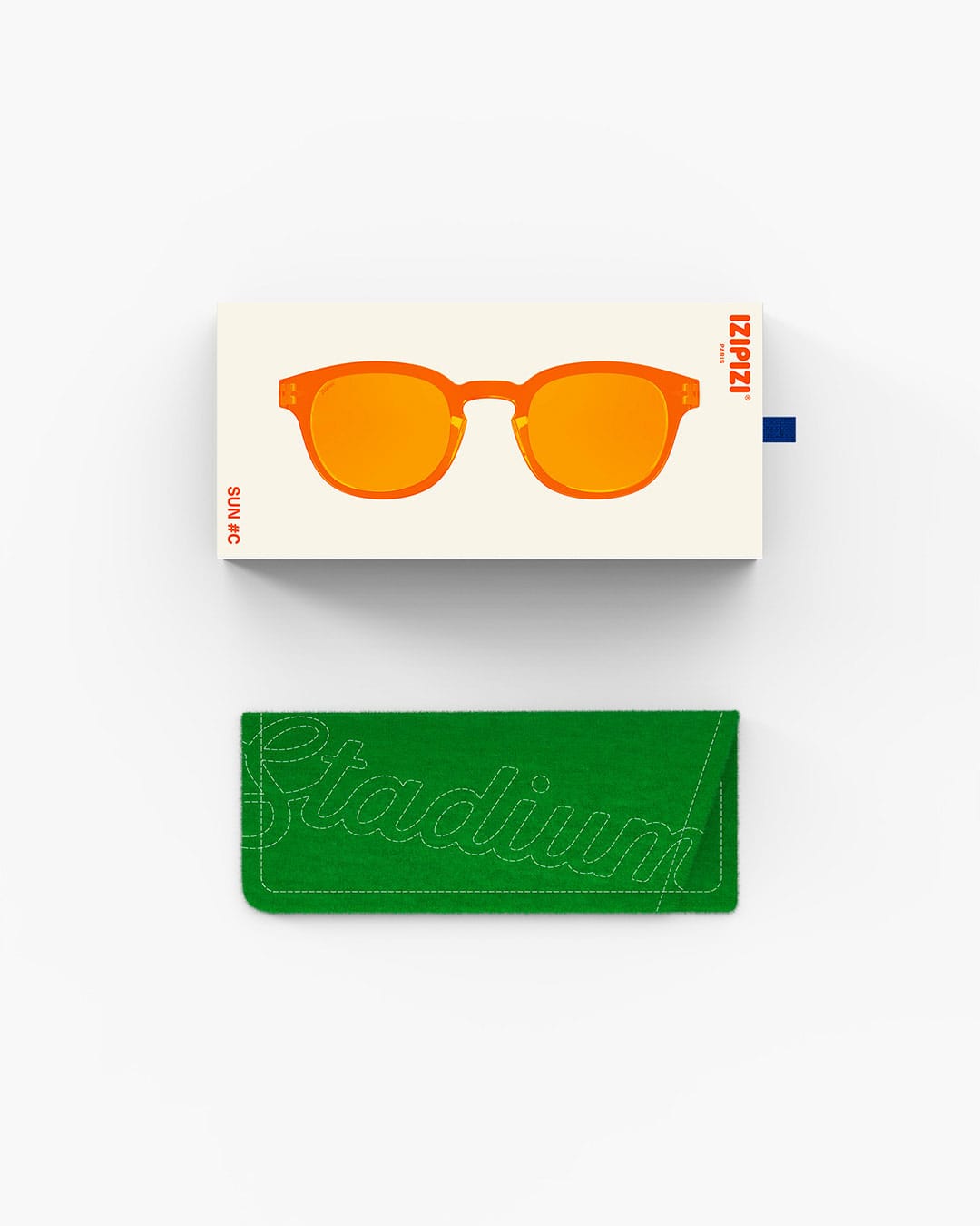 Sun Adult Shape #C The Retro - Orange Smash - نظارات