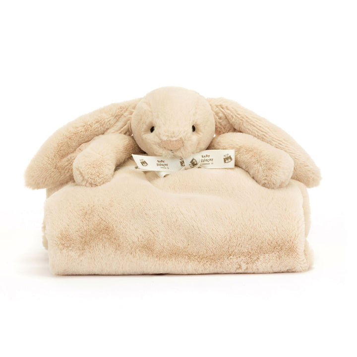 Bashful Luxe Bunny Willow Blankie - لعب الاطفال الطرية