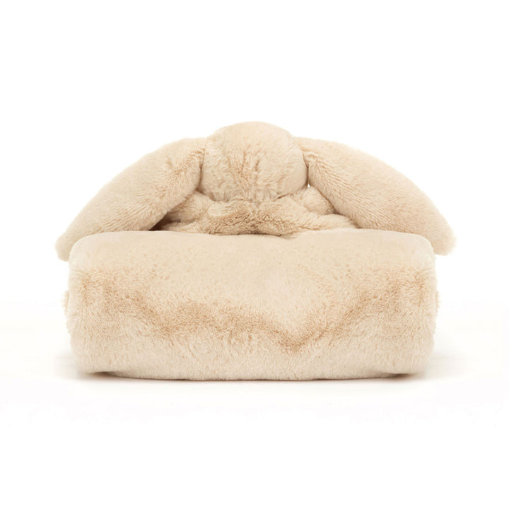 Bashful Luxe Bunny Willow Blankie - لعب الاطفال الطرية