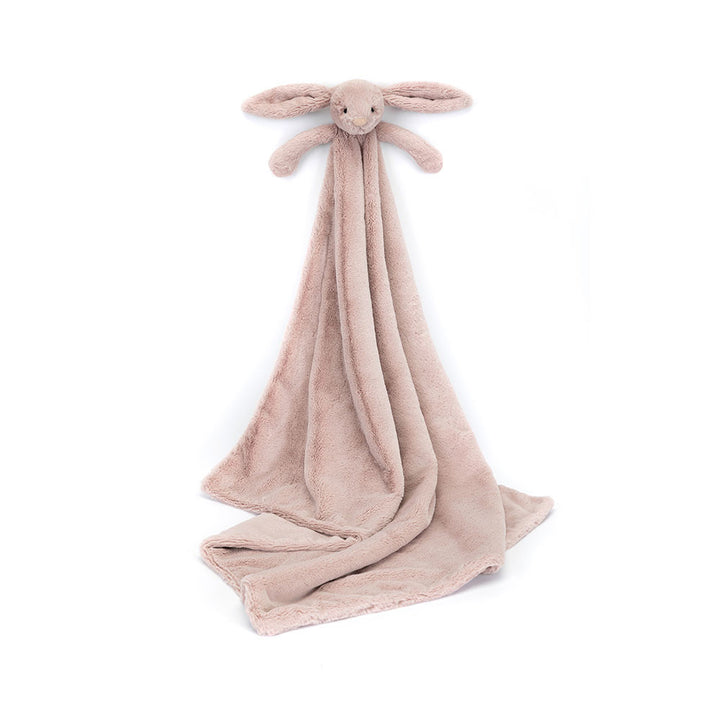 Bashful Luxe Bunny Rosa Blankie - لعب الاطفال الطرية