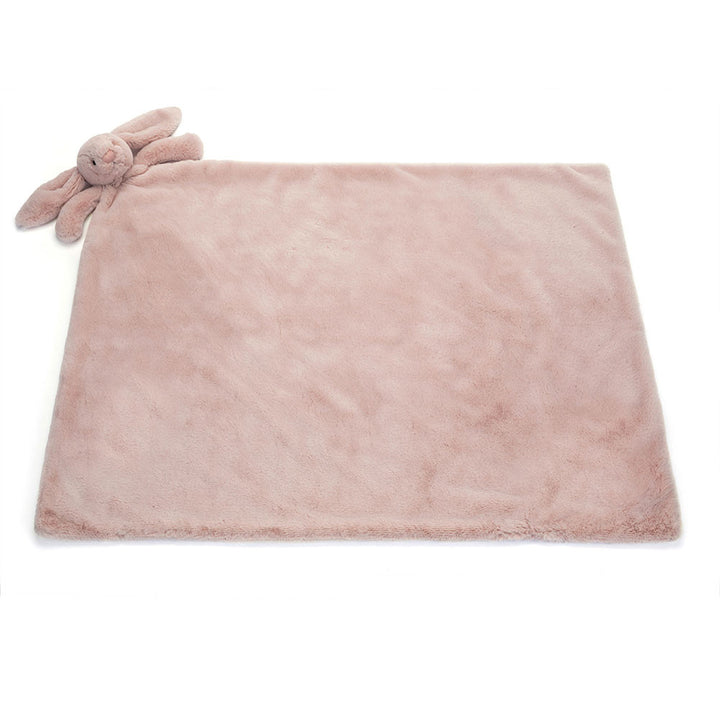 Bashful Luxe Bunny Rosa Blankie - لعب الاطفال الطرية