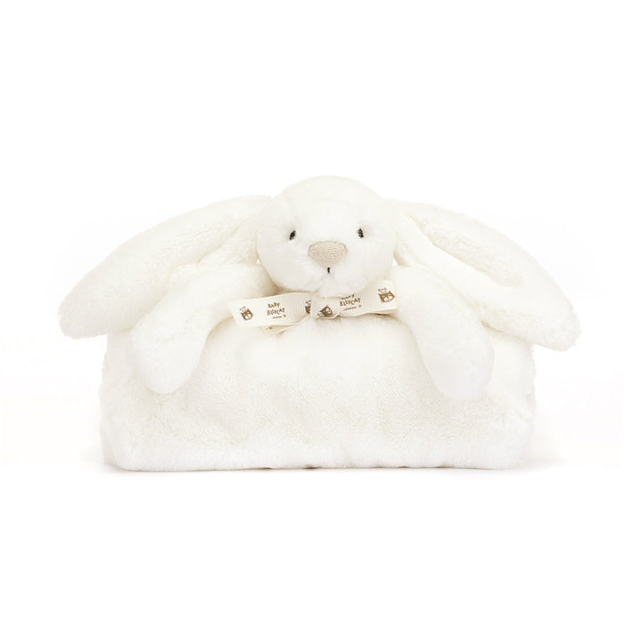 Bashful Luxe Bunny Luna Blankie - لعب الاطفال الطرية