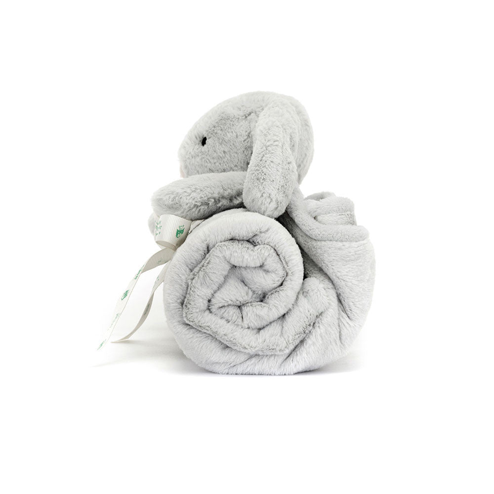 Bashful Silver Bunny Blankie - لعب الاطفال الطرية