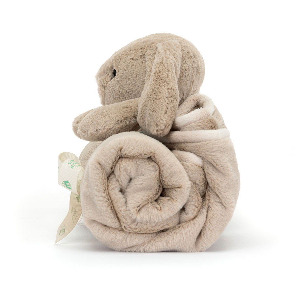 Bashful Beige Bunny Blankie - لعب الاطفال الطرية