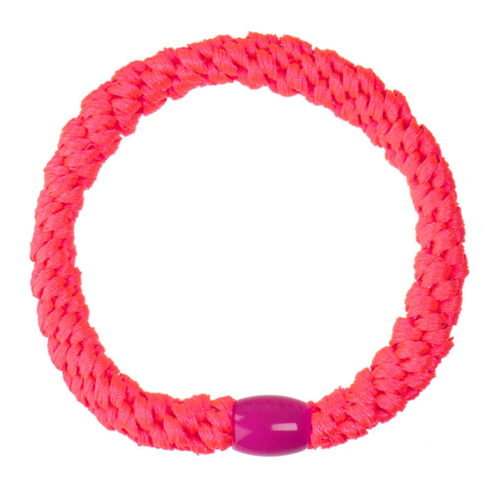 Hair Ties Neon Pink - المرن