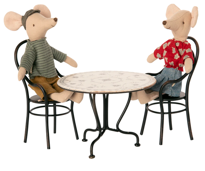 Dining table, Set with 2 chairs - ألعاب الأطفال