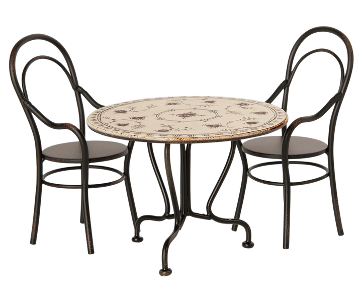 Dining table, Set with 2 chairs - ألعاب الأطفال