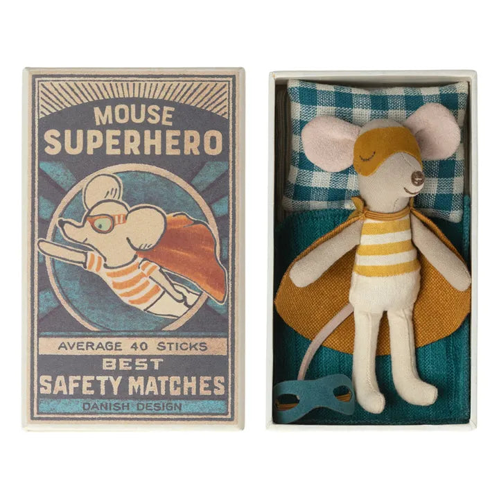 Super Hero Mouse, Little Brother in Matchbox - ألعاب الأطفال