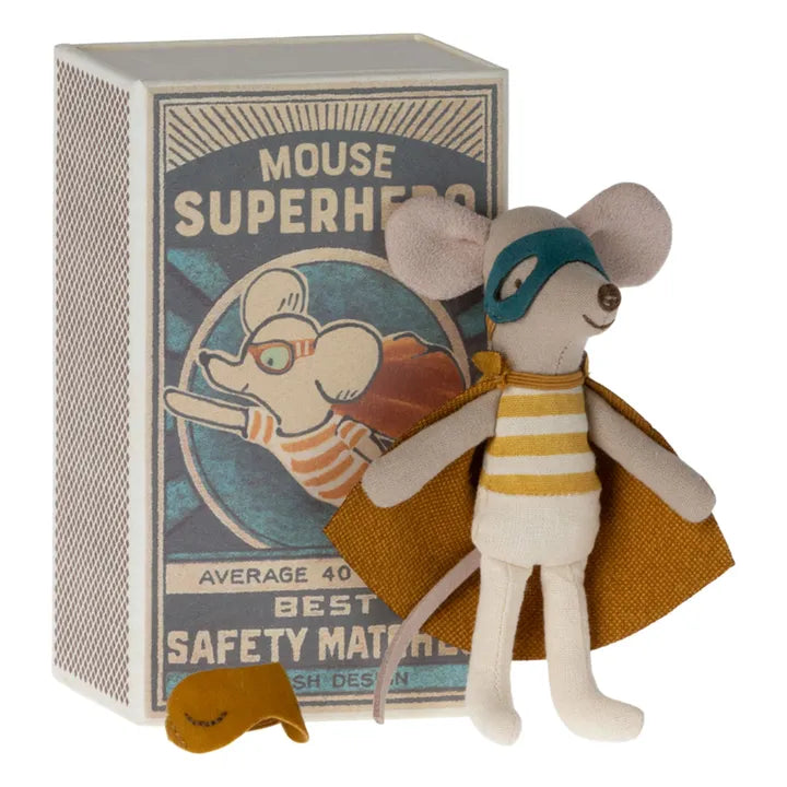 Super Hero Mouse, Little Brother in Matchbox - ألعاب الأطفال