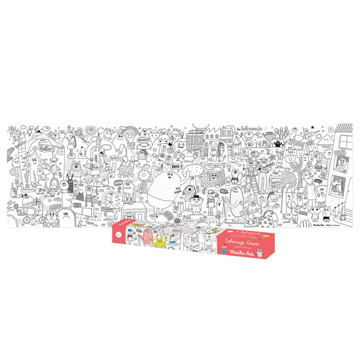 Les Schmouks - Giant Colouring Poster  - ألعاب الأطفال