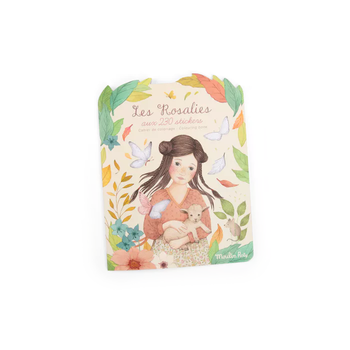 Les Rosalies - Colouring Book + 230 stickers - ألعاب الأطفال