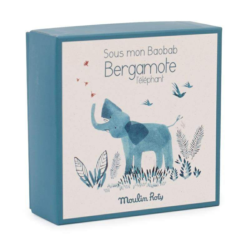 Sous Mon Baobab - Bergamote Elephant Comforter - لعب الاطفال الطرية