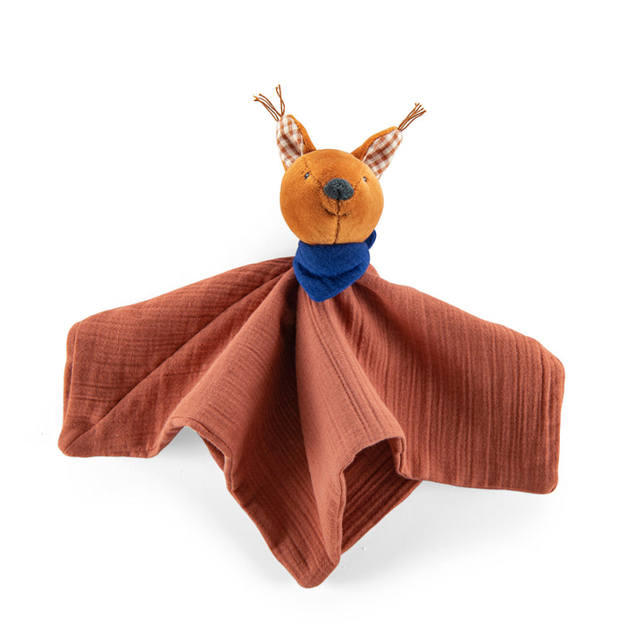 Pomme des Bois - Squirel Muslin Cuddly - لعب الاطفال الطرية