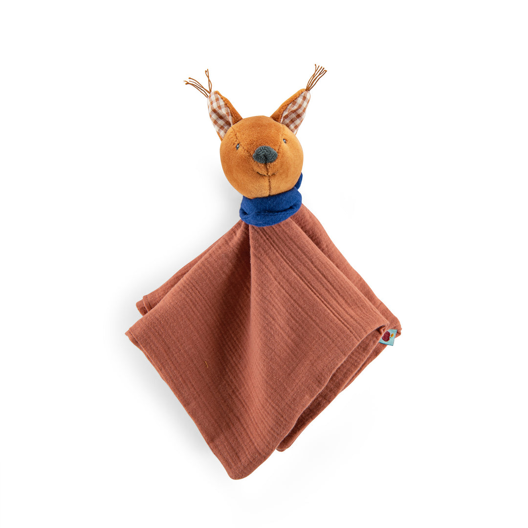 Pomme des Bois - Squirel Muslin Cuddly - لعب الاطفال الطرية