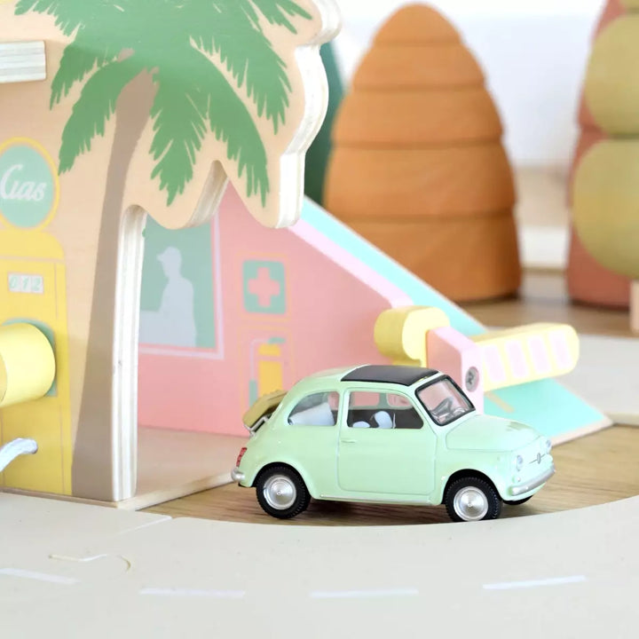 Fiat 500 Green - ألعاب الأطفال