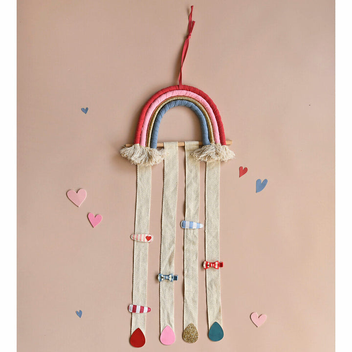 Bright Rainbow Drops Clip Hanger - مستلزمات