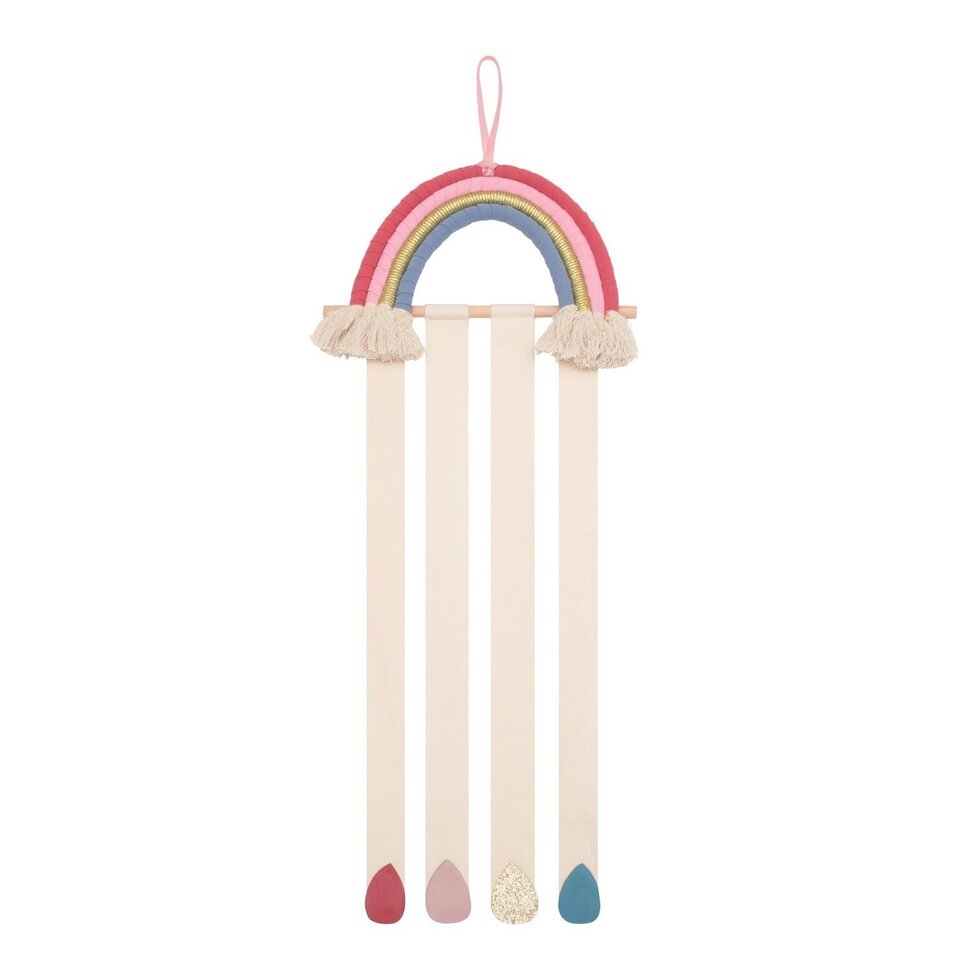 Bright Rainbow Drops Clip Hanger - مستلزمات