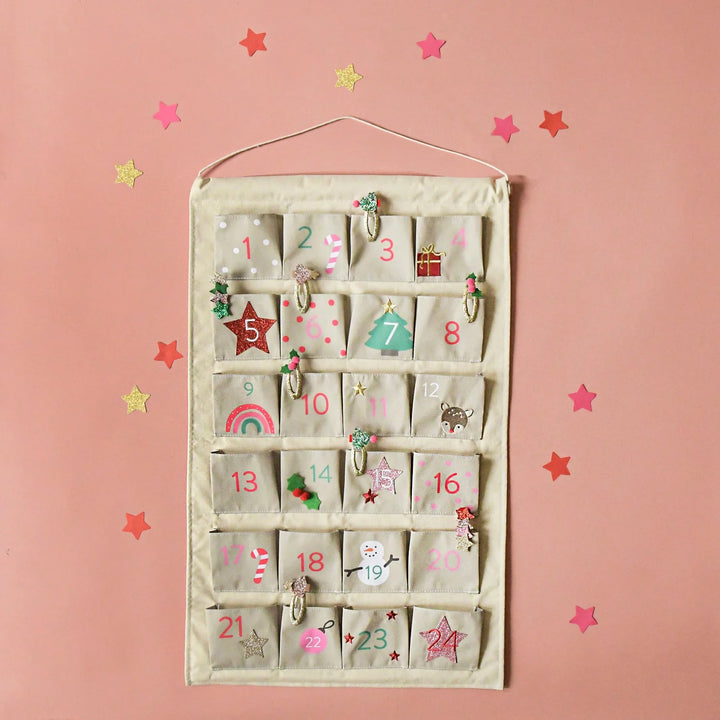 Jolly Christmas Reusable Advent Calendar - مستلزمات