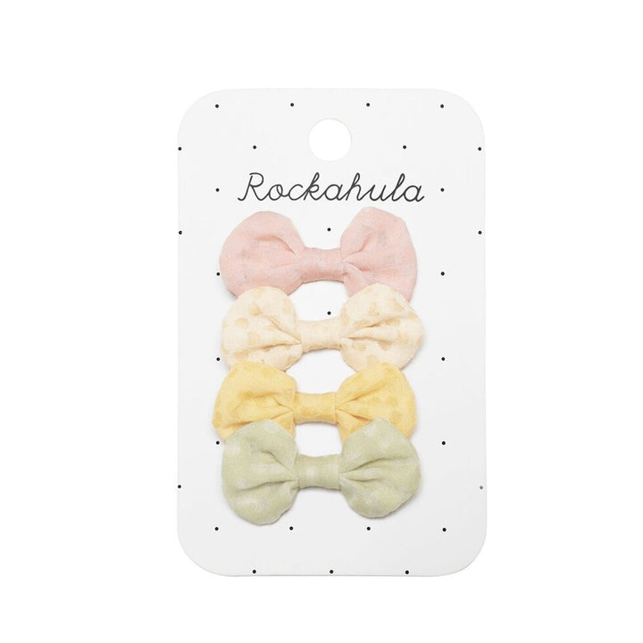 Little Daisy Pastel Bow Clip Set - مستلزمات