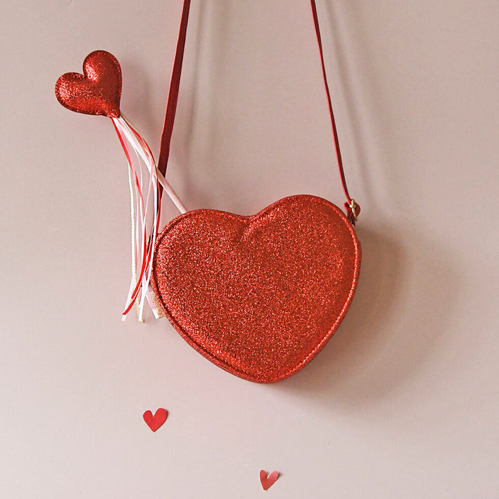 Love Heart Glitter Bag - مستلزمات