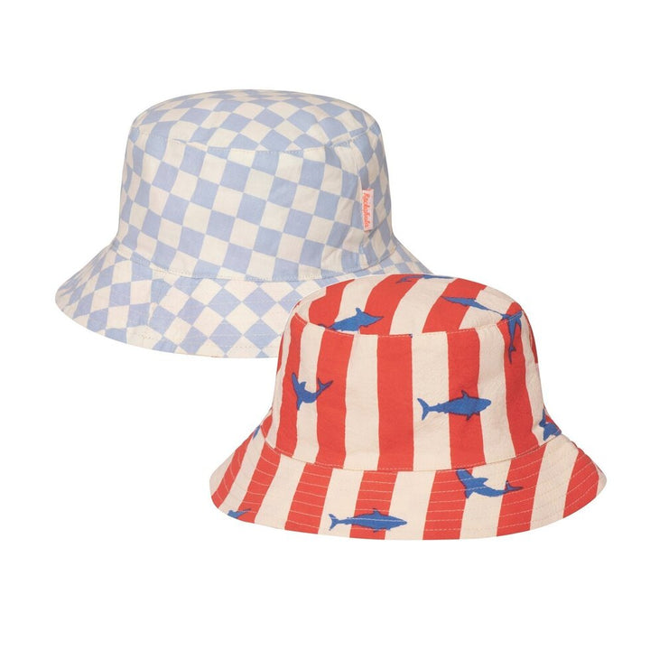 Shark Reversible Bucket Hat - قبعة