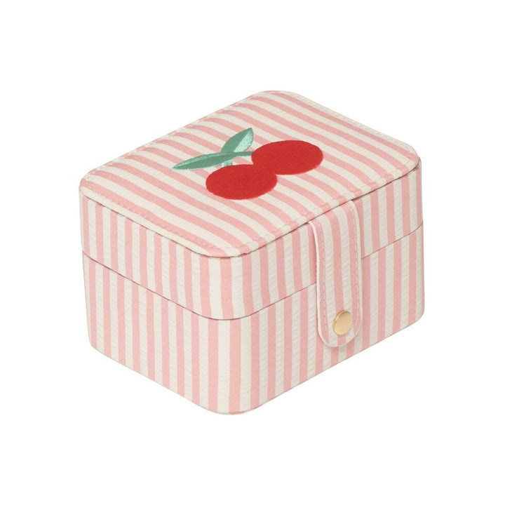 Stripy Cherry Jewellery Box - مستلزمات