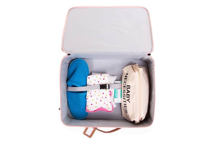 Mini Traveller Kids Suitcase Pink Copper - شنطة